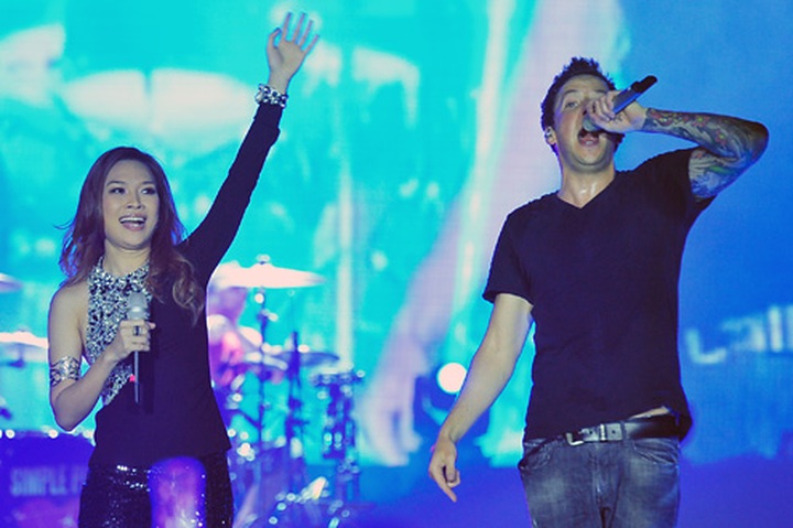 Vietnamese, foreign singers heat MTV Exit 2012 - 1