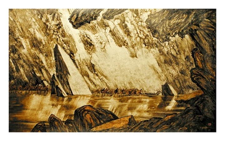 National exhibition opens to showcase current trends of fine arts - 1 National exhibition opens to showcase current trends of fine arts - 1