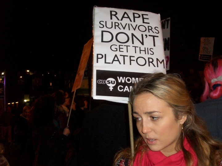 Cambridge University students protest Strauss-Kahn address - 5