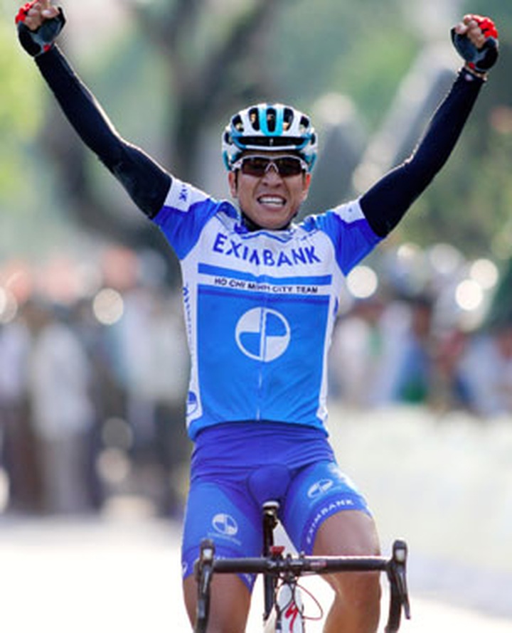 Hung wins second stage in Tour of Vietnam - 1 Hung wins second stage in Tour of Vietnam - 1
