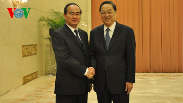Vietnam, China fronts unveil five-year cooperation plan - 1 Vietnam, China fronts unveil five-year cooperation plan - 1