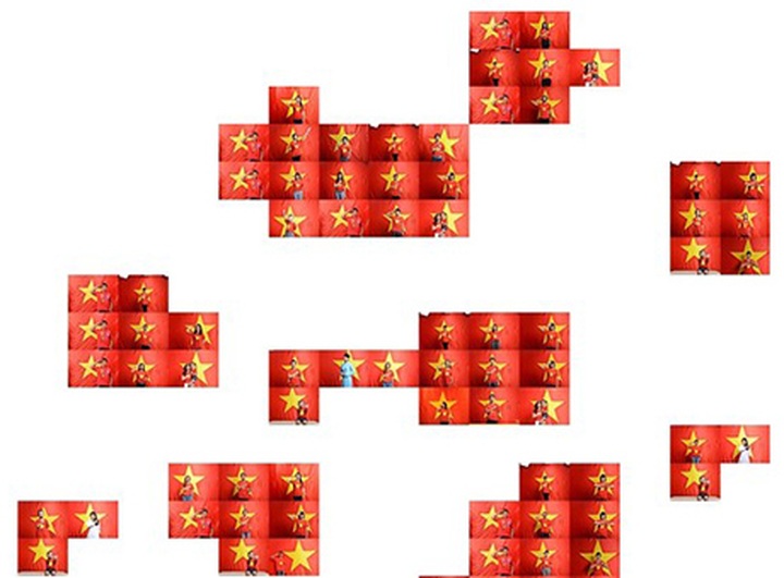 1,500 Vietnamese participate in patriotic photo project - 4