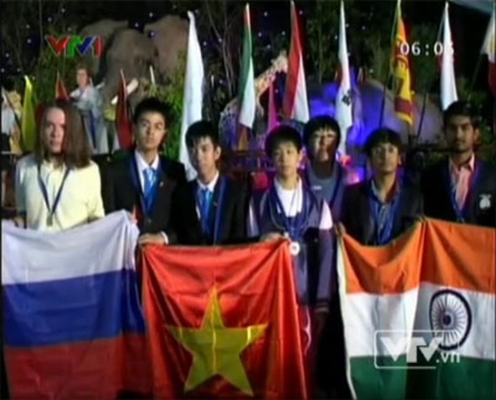 Vietnam squad secures 6 medals at int’l science Olympiad - 1 Vietnam squad secures 6 medals at int’l science Olympiad - 1