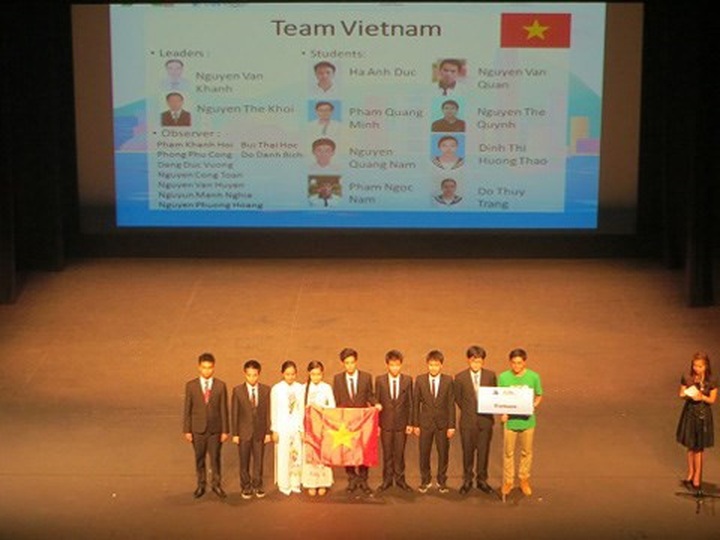 All Vietnamese contestants bag prizes at Asian Physics Olympiad - 1 All Vietnamese contestants bag prizes at Asian Physics Olympiad - 1