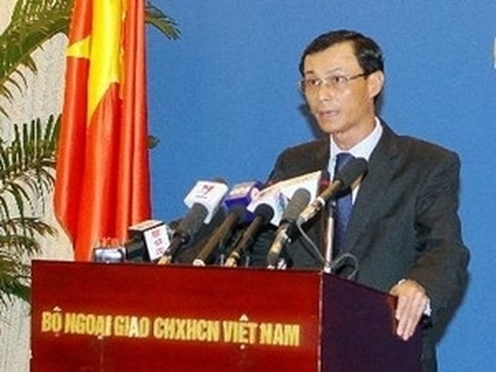 Vietnam requests China to stop wrong doings on Hoang Sa - 1 Vietnam requests China to stop wrong doings on Hoang Sa - 1