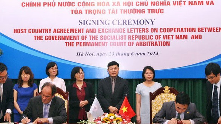 Vietnam recognizes legal status of the PCA - 1 Vietnam recognizes legal status of the PCA - 1