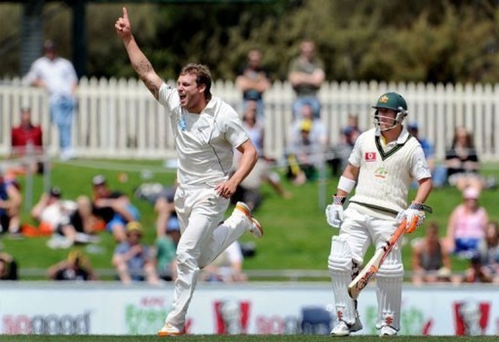 Bracewell the hero as Kiwis stun Aussies in Test - 1