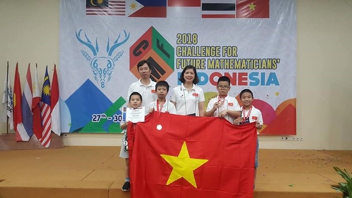 Vietnamese students sweep gold at int’l maths contest - 1