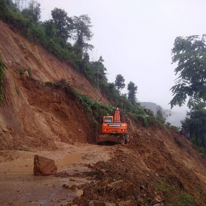 Heavy rains ravage Dien Bien - 1 Heavy rains ravage Dien Bien - 1