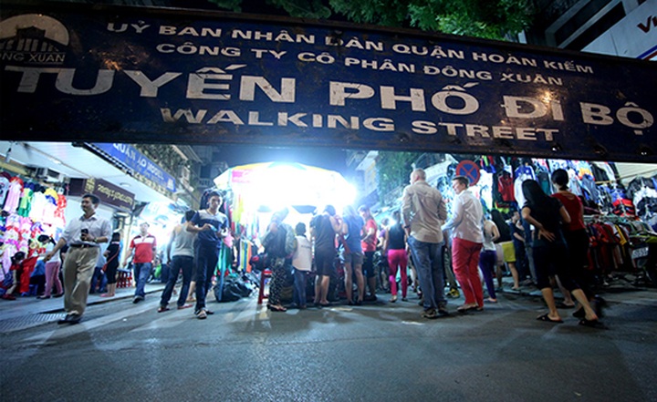 Hanoi to have 6 more pedestrian streets on weekends - 1