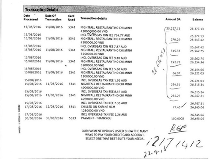 Restaurant owner accused of misappropriating money from Australian - 1
