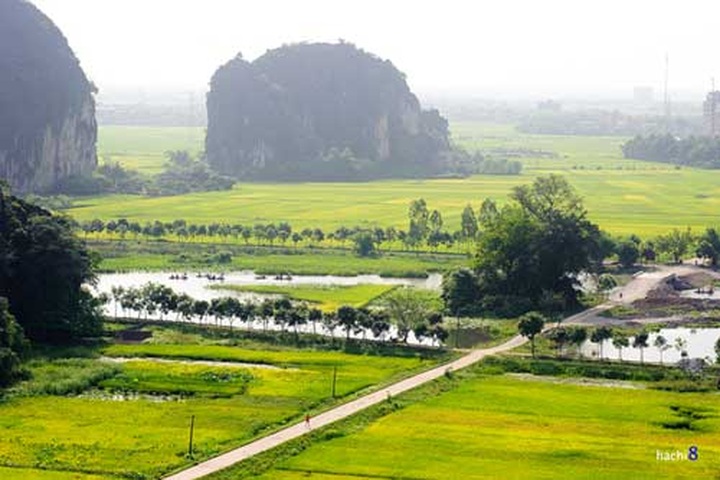 View of Tam Coc from atop Mua Cave - 7