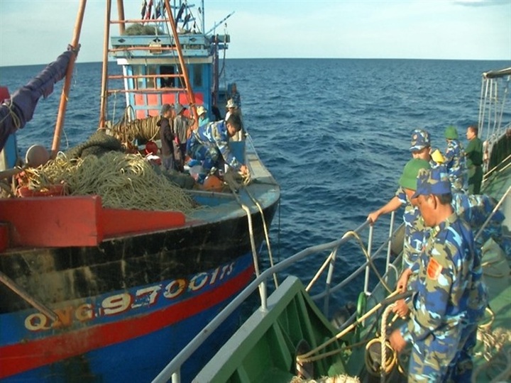 Quảng Ngãi tightens control of illegal fishing - 1
