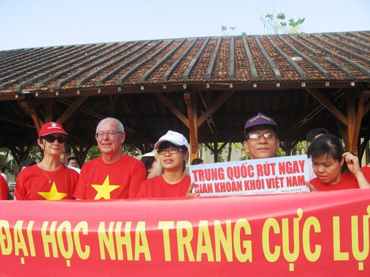 Students in Khanh Hoa gather to protest China's actions - 3 Students in Khanh Hoa gather to protest China's actions - 3