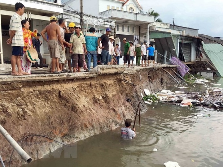 Mekong Delta erosion incidents increase - 1