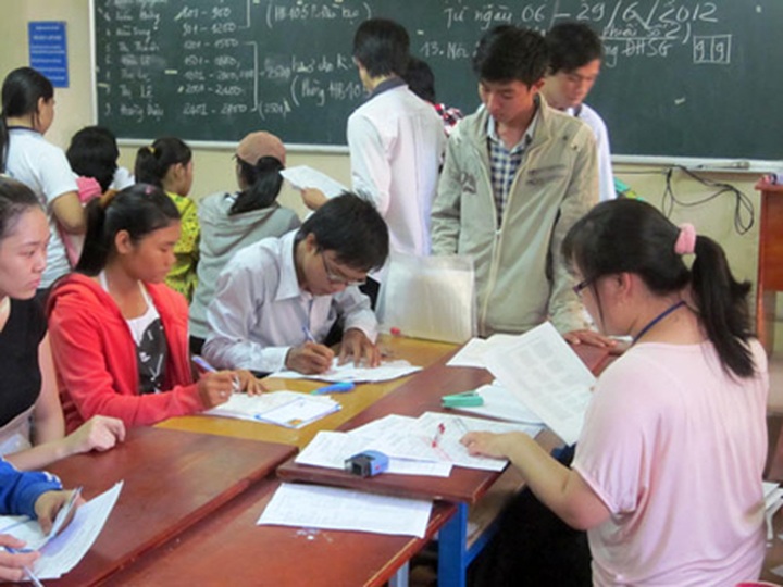 Universities losing billions of VND for entrance exams - 1 Universities losing billions of VND for entrance exams - 1