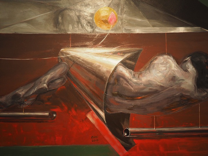 Nude exhibition held in Hanoi - 5