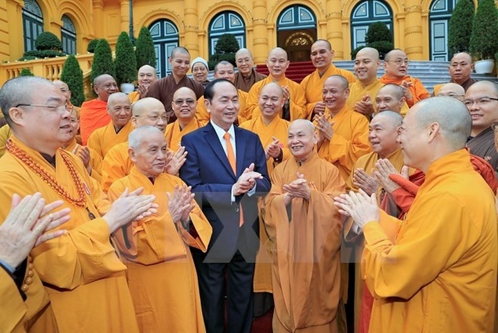President Quang hails success of Buddhist congress - 1