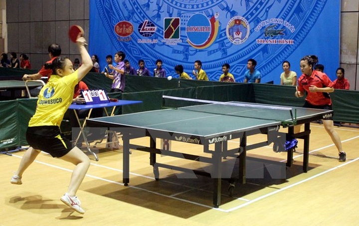 International table tennis tournament begins in HCM City - 1 International table tennis tournament begins in HCM City - 1