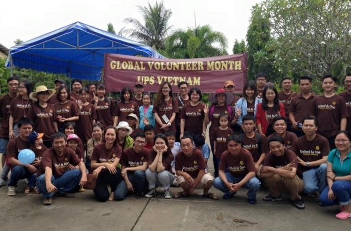 UPS mobilizes workforce for global volunteer month - 1