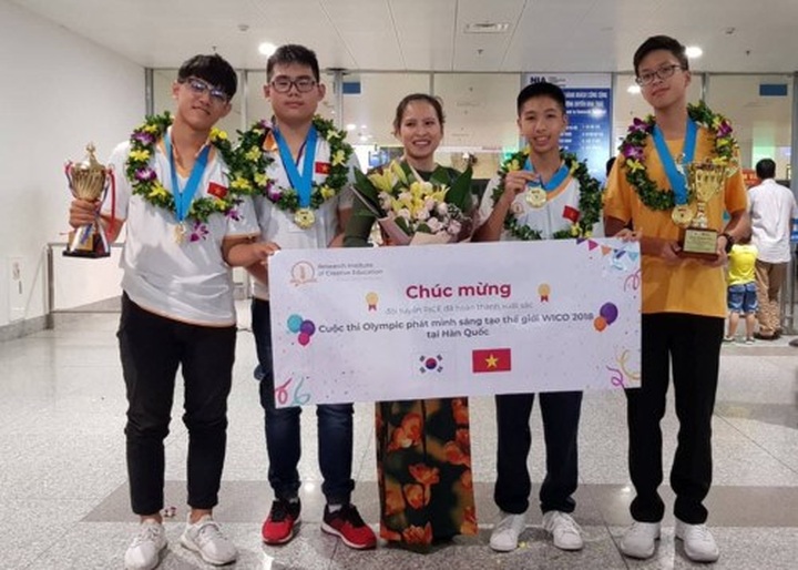 Vietnamese students earn big at Invention Creativity Olympic 2018 - 1 Vietnamese students earn big at Invention Creativity Olympic 2018 - 1