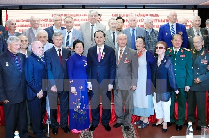 President Tran Dai Quang appreciates Russia support to Vietnam - 1 President Tran Dai Quang appreciates Russia support to Vietnam - 1