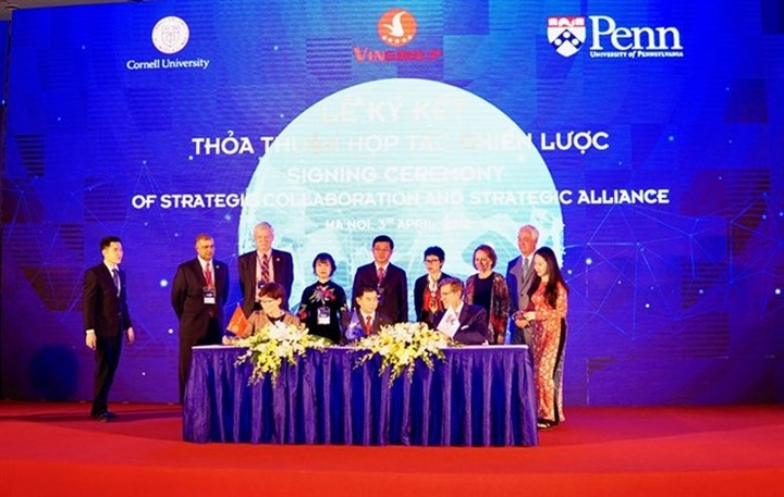 Vingroup inks cooperation deal with US universities - 1 Vingroup inks cooperation deal with US universities - 1