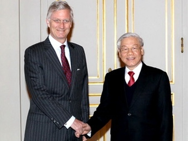 Party leader meets Belgian Crown Prince - 1 Party leader meets Belgian Crown Prince - 1