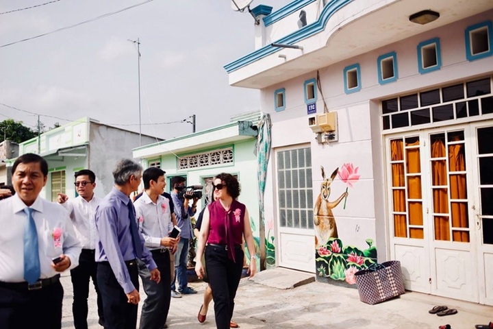 Australia – Vietnam Mural Village launched in Dong Thap - 1 Australia – Vietnam Mural Village launched in Dong Thap - 1