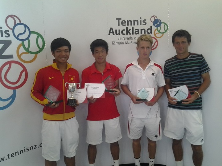 Hoang Thien claims victory at U18 international tennis tourney - 1