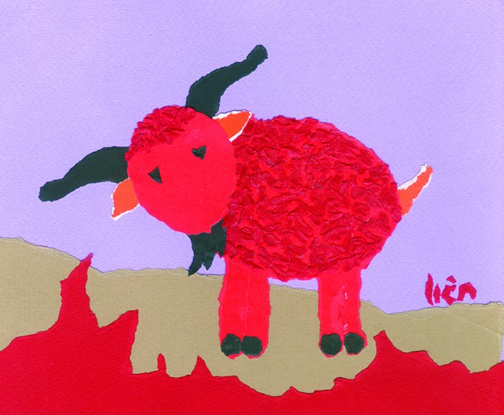 Painting exhibition celebrates Year of Goat - 3