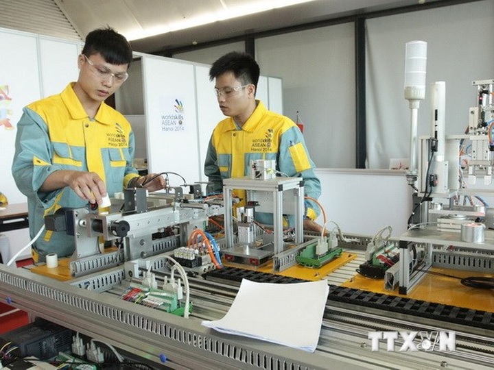 Vietnam ranks first at ASEAN Skills Competition - 1
