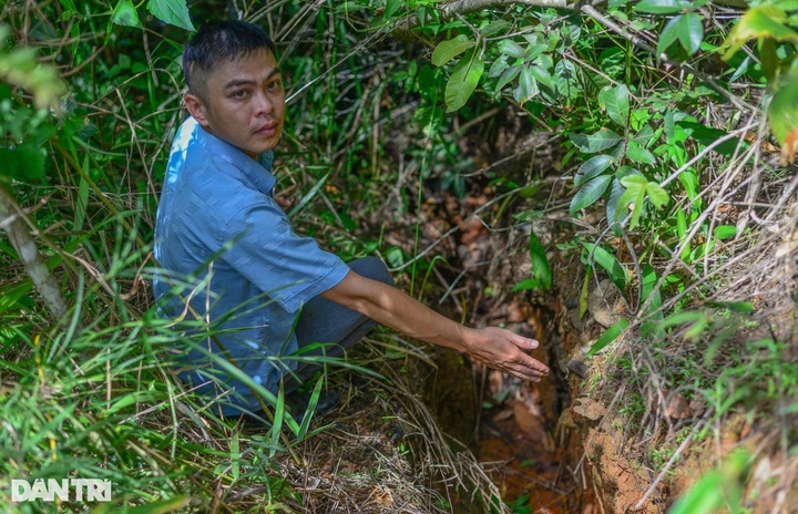 Widening crack in Lam Dong hill prompts urgent resident location - 1