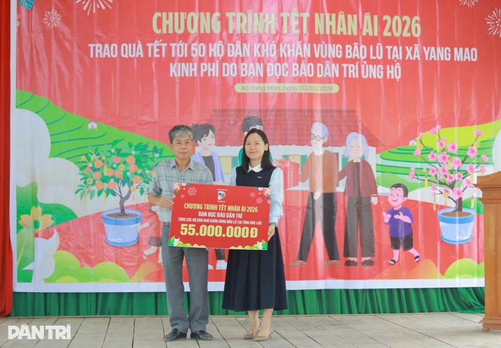 Dantri completes Tet gift drive for 1,960 vulnerable households - 5