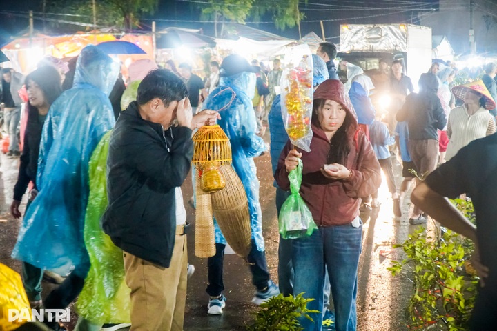 Crowds brave rain for luck-buying market in Ninh Binh - 2 Crowds brave rain for luck-buying market in Ninh Binh - 2