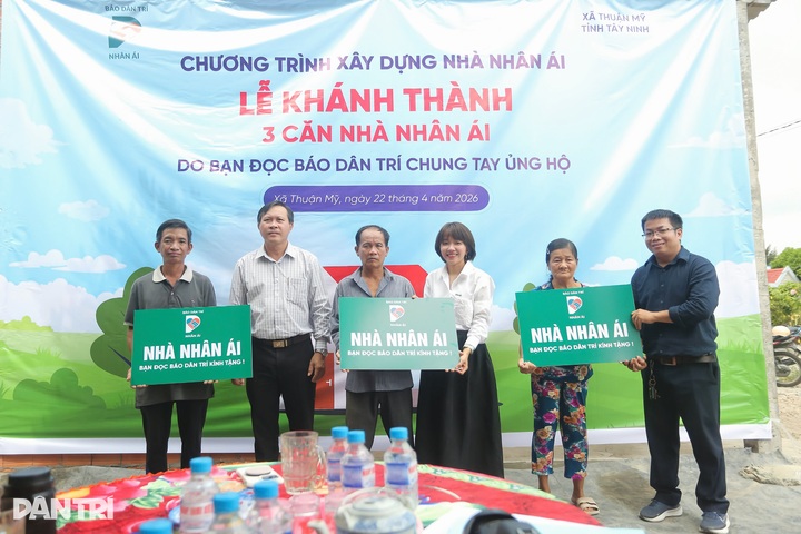 Dantri donates three homes to vulnerable families in Tay Ninh - 1