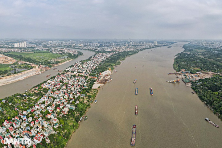 Four Hanoi Red River bridges begin to take shape - 7