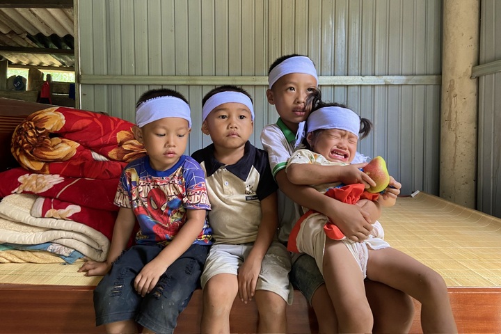 Four orphaned children in Quang Tri need support - 1