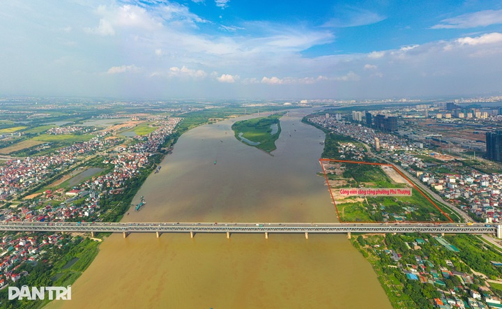 Work begins on first park in Hanoi’s Red River boulevard project - 1