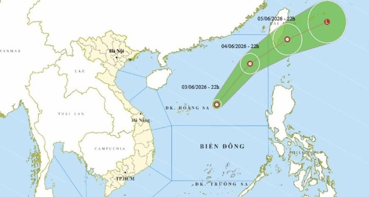 East Sea sees first tropical depression of 2026 - 1