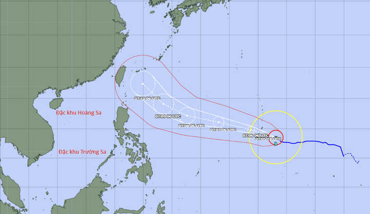 Super Typhoon Ba Vi may affect the East Sea - 1 Super Typhoon Ba Vi may affect the East Sea - 1