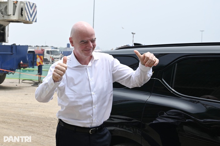 FIFA chief impressed by 60,000-seat PVF Stadium construction site - 2