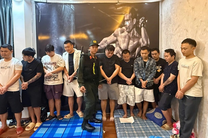 Foreign nationals accused of illegal entry for online scams in Dong Nai - 1