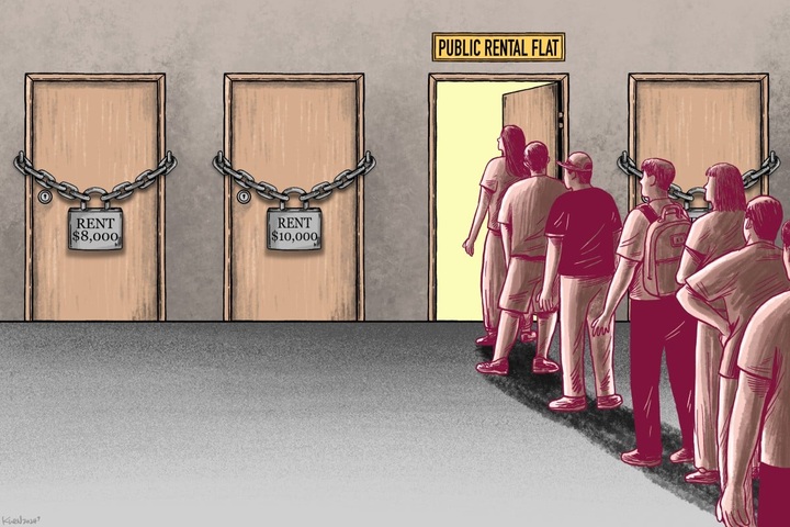 Hong Kong (Trung Quốc): Giá nhà đắt đỏ, người trẻ mòn mỏi chờ thuê nhà công - 1 Hong Kong (Trung Quốc): Giá nhà đắt đỏ, người trẻ mòn mỏi chờ thuê nhà công - 1