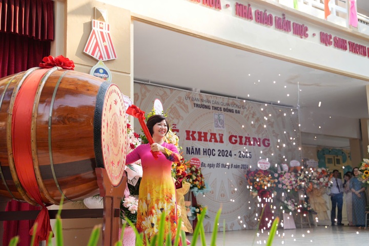 Tiếng trống trường vang vọng, rộn ràng ngày khai giảng năm học mới - 6 Tiếng trống trường vang vọng, rộn ràng ngày khai giảng năm học mới - 6