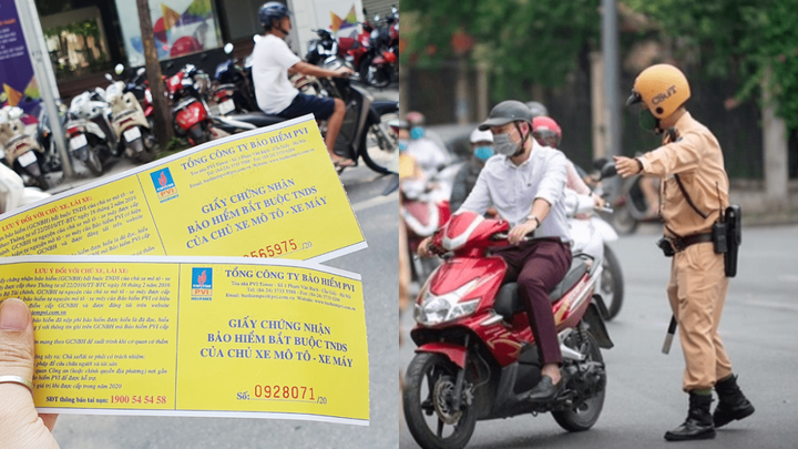 Dự thảo mới Bộ Công an quy định kiểm tra bảo hiểm xe máy bắt buộc - 1