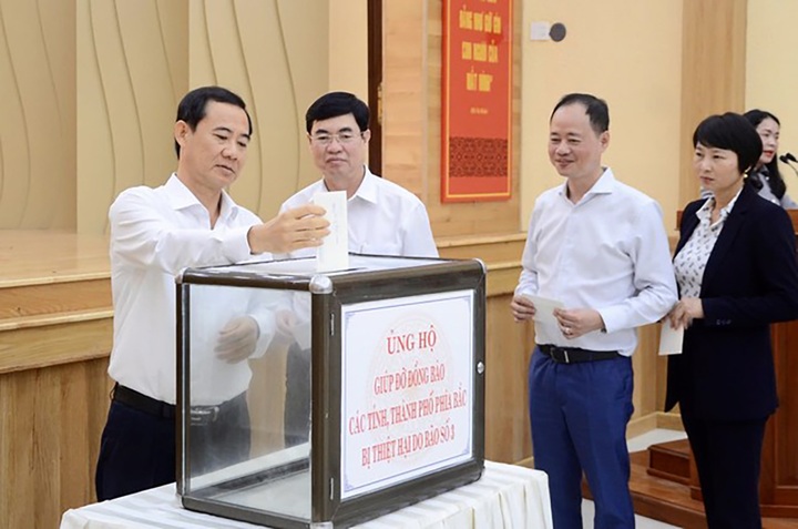 Tây Nguyên ủng hộ trên 22 tỷ đồng giúp đồng bào khắc phục hậu quả bão số 3 - 1