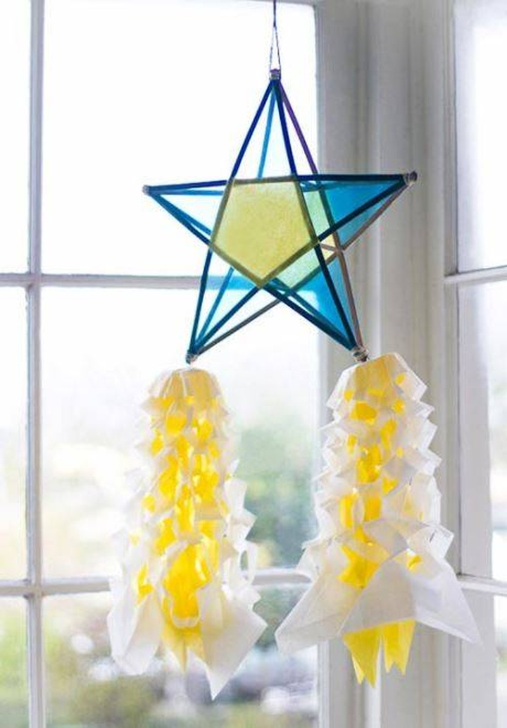 Cùng con làm đèn Trung thu truyền thống với 3 bước đơn giản - 11 Cùng con làm đèn Trung thu truyền thống với 3 bước đơn giản - 11