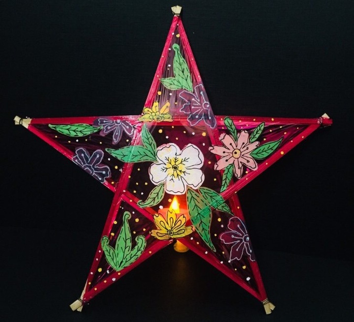 Cùng con làm đèn Trung thu truyền thống với 3 bước đơn giản - 9 Cùng con làm đèn Trung thu truyền thống với 3 bước đơn giản - 9