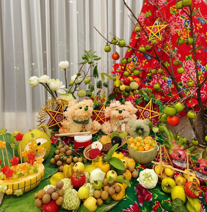 10 ý tưởng trang trí mâm ngũ quả Trung thu đẹp mắt, dễ làm và không tốn kém - 3 10 ý tưởng trang trí mâm ngũ quả Trung thu đẹp mắt, dễ làm và không tốn kém - 3